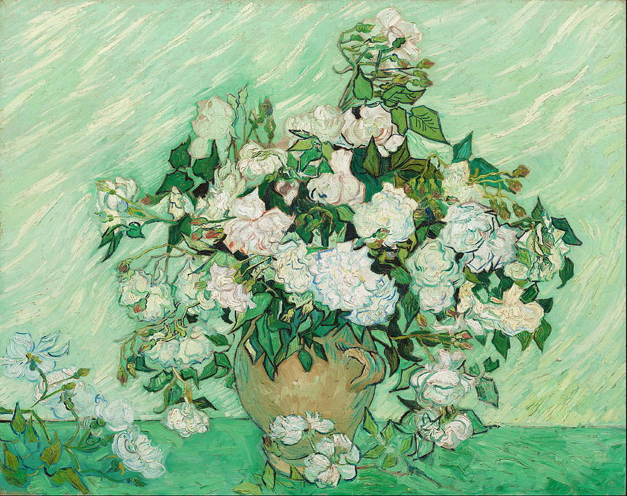 Roses #28 Painting by Vincent van Gogh