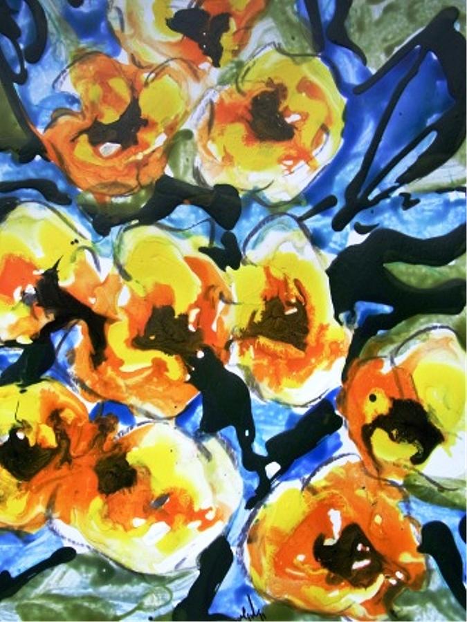 Flower Painting - Divineflowers #270 by Baljit Chadha
