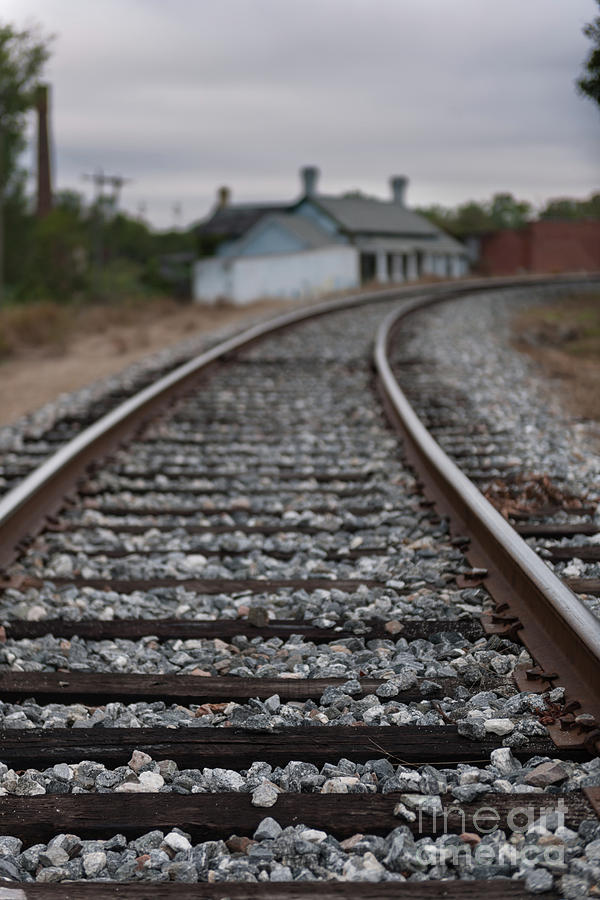 Upstate Train Tracks Photograph