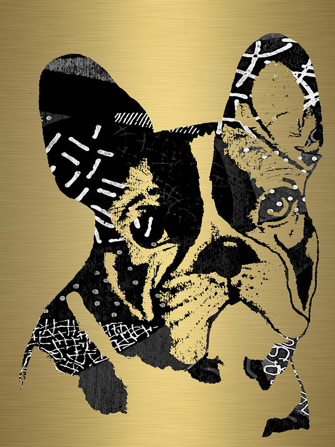 French Bulldog Collection #28 Mixed Media by Marvin Blaine