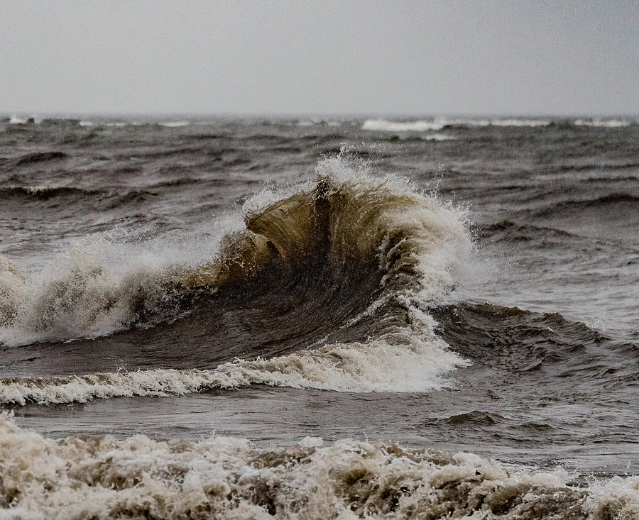 Lake Erie Waves #28 Photograph by Dave Niedbala
