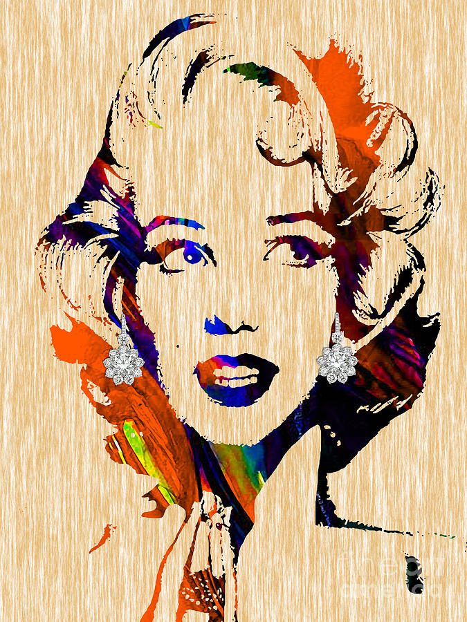 Marilyn Monroe Mixed Media - Marilyn Monroe Collection #28 by Marvin Blaine