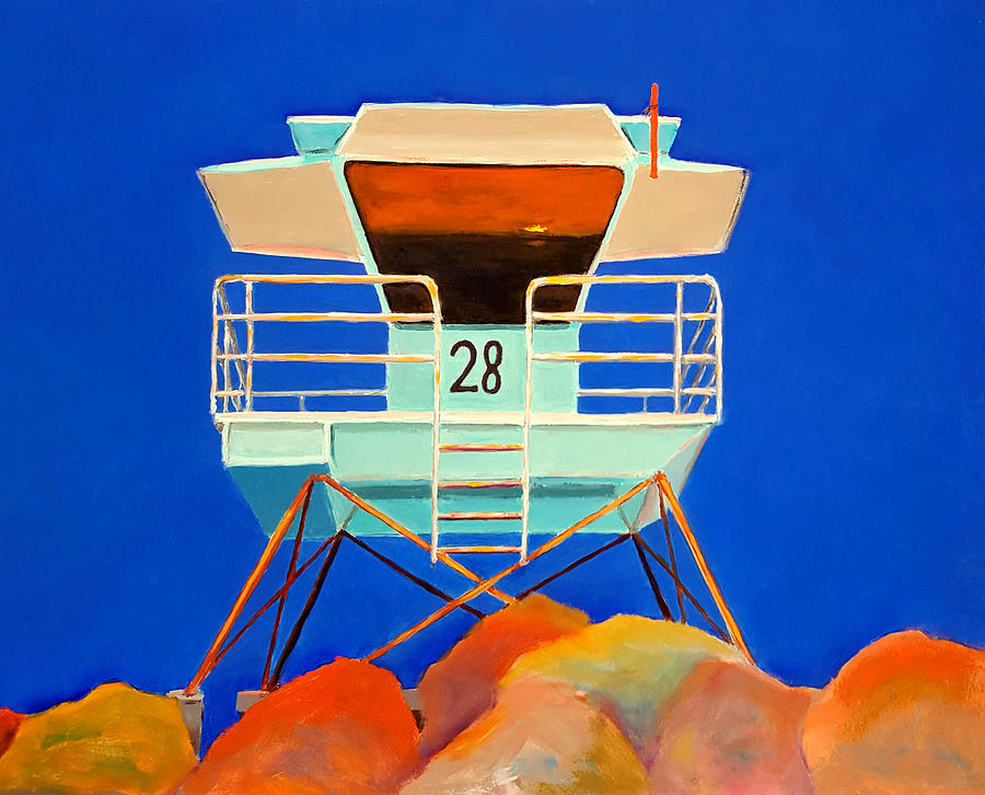 28 South Carlsbad Painting by Karyn Robinson