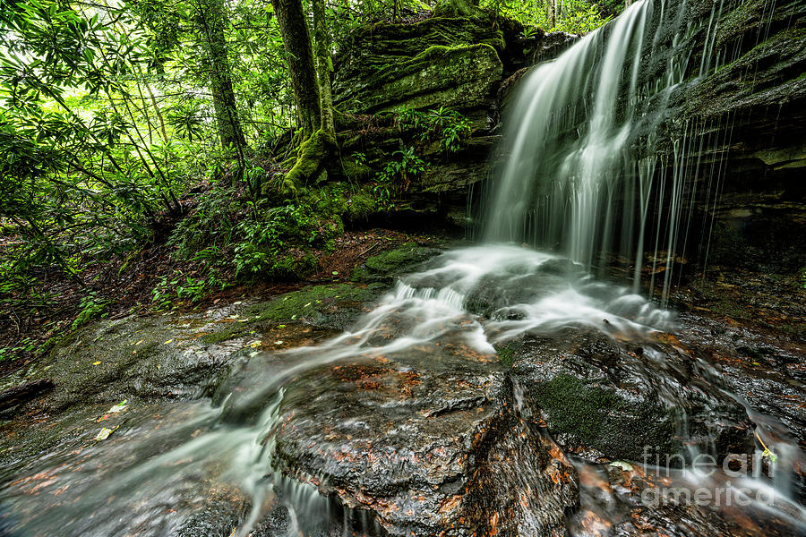 West Virginia Waterfall #28 Photograph by Thomas R Fletcher