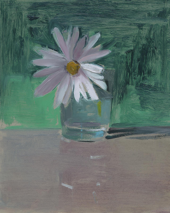 Daisy Painting - Untitled #481 by Chris N Rohrbach