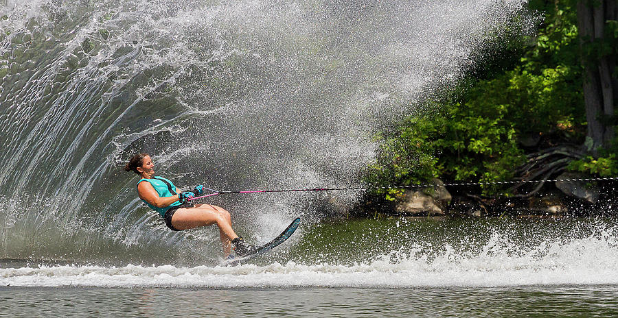 38th Annual Lakes Region Open Water Ski Tournament Photograph by ...