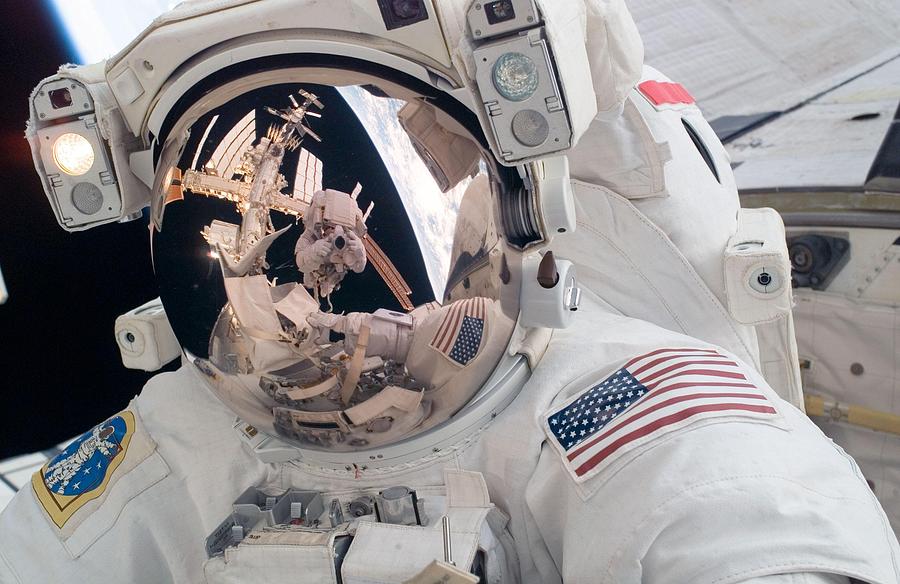 Astronaut at Work 13 Photograph by Steve Kearns