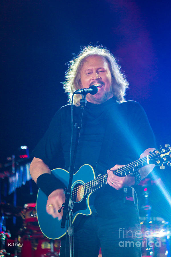 Barry Gibb in Concert Photograph by Rene Triay Photography Fine Art