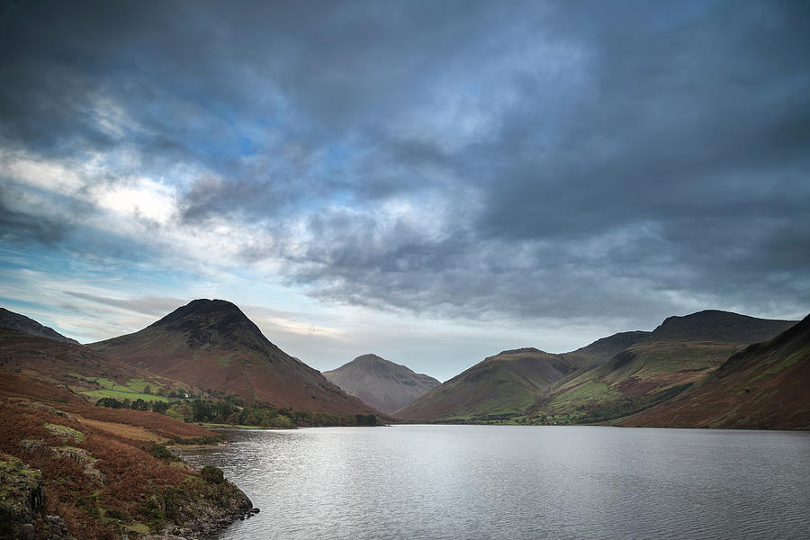 Beautiful Sunset Landscape Image Of Wast Water And Mountains In 29