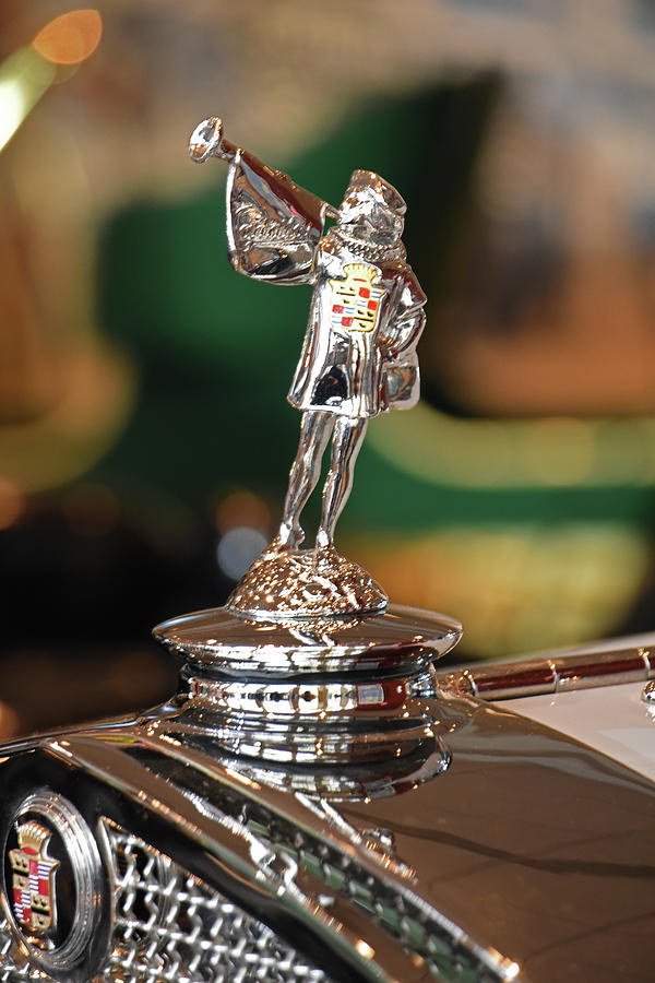 29 Cadillac Hood Ornament #29 Photograph by Mike Martin
