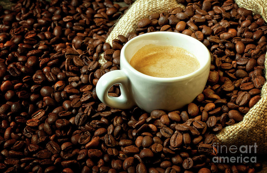 Espresso And Coffee Grain #29 Photograph by Gualtiero Boffi
