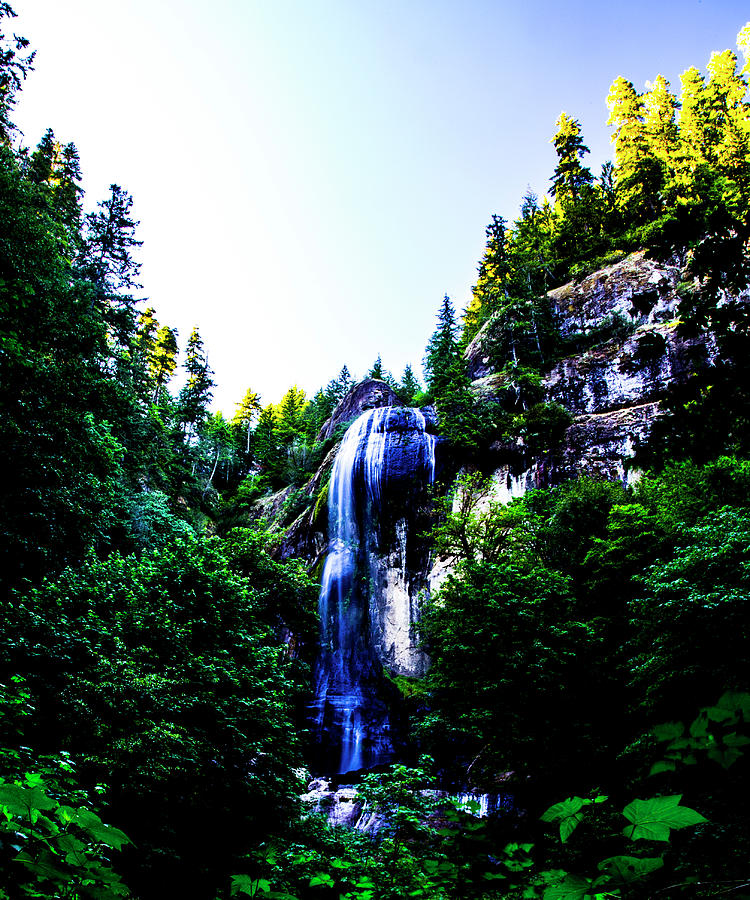 Golden And Silver Falls Photograph