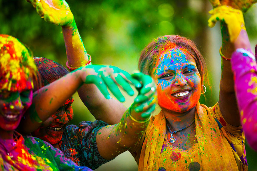 Holi Festival Colors Photograph by Roberto Adrian - Fine Art America