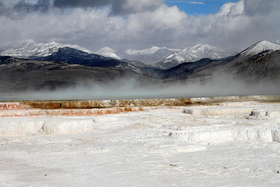 Mammoth hot springs in Yellowstone National Park #29 Photograph by Pierre Leclerc Photography