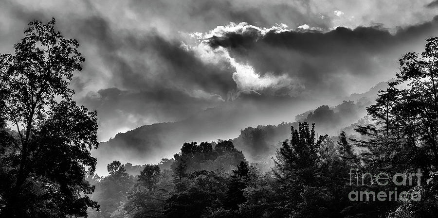 Misty Mountain Sunrise #29 Photograph by Thomas R Fletcher