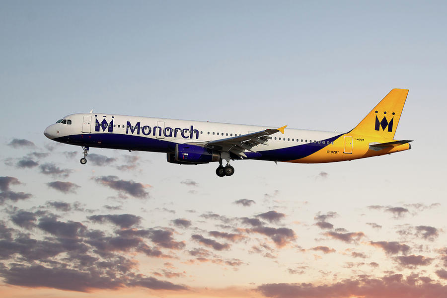 Monarch Photograph - Monarch Airbus A321-231 #29 by Smart Aviation