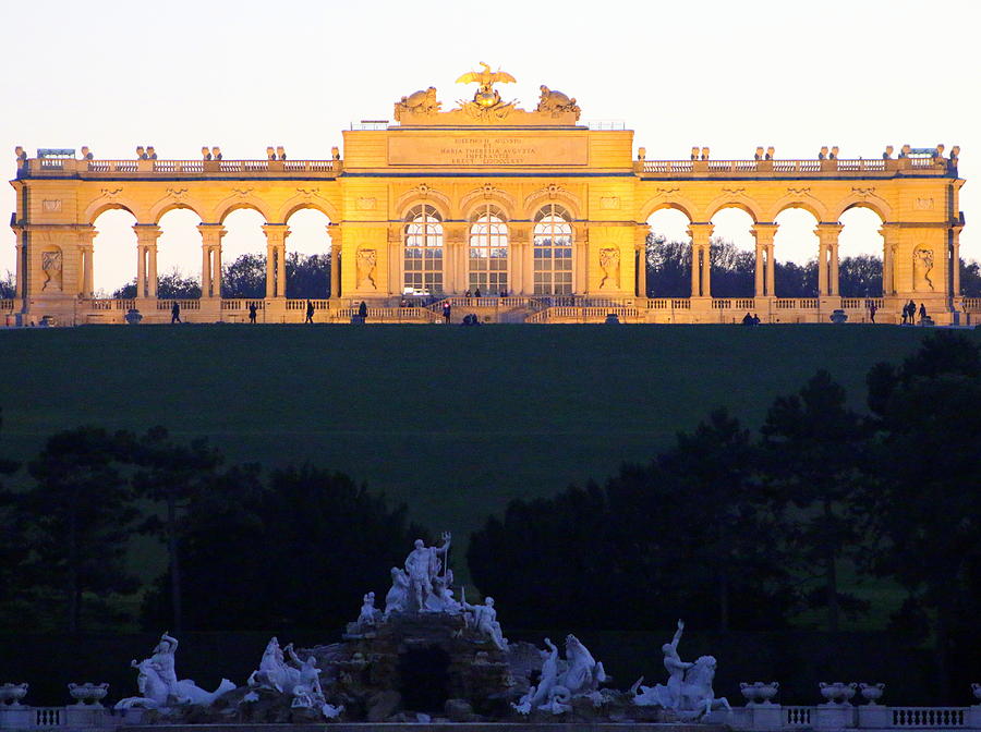 Schonnbrun Palace Vienna Austria #29 Photograph by Paul James Bannerman