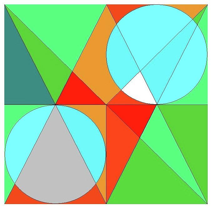 2circlesandasquare Digital Art by Kenneth A Post 2circlesandasquare Digital Art by Kenneth A Post
