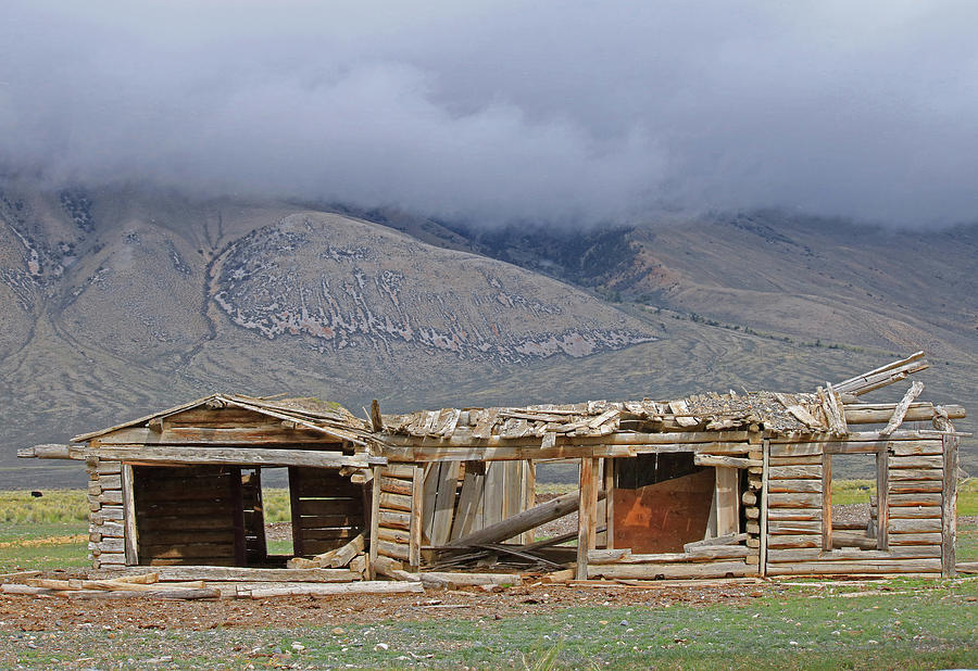 2D07511 Abandoned Farm Building Lost River Range Photograph by Ed Cooper Photography