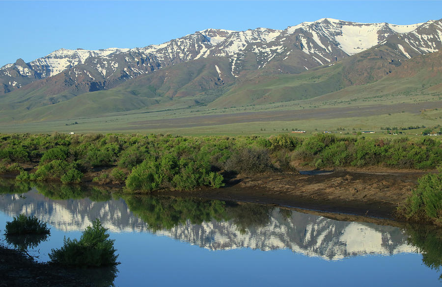 2DA5932 Steens Mountain Reflect 2 Photograph by Ed Cooper Photography
