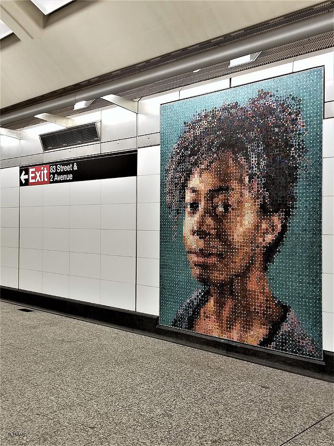 2nd Ave Subway Art Kara Walker 1 Photograph by Rob Hans