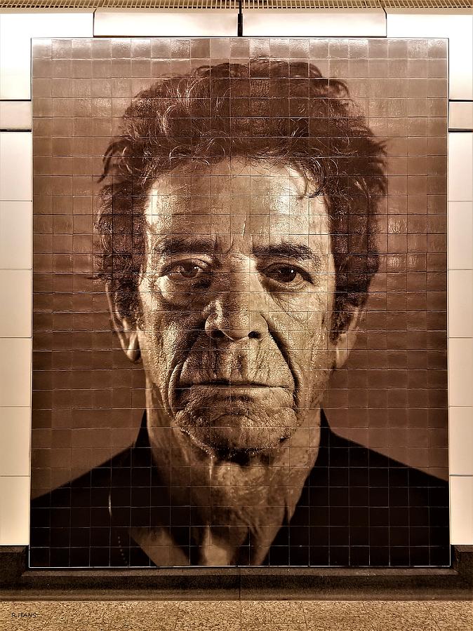 2nd Ave Subway Art Lou Reed Photograph by Rob Hans