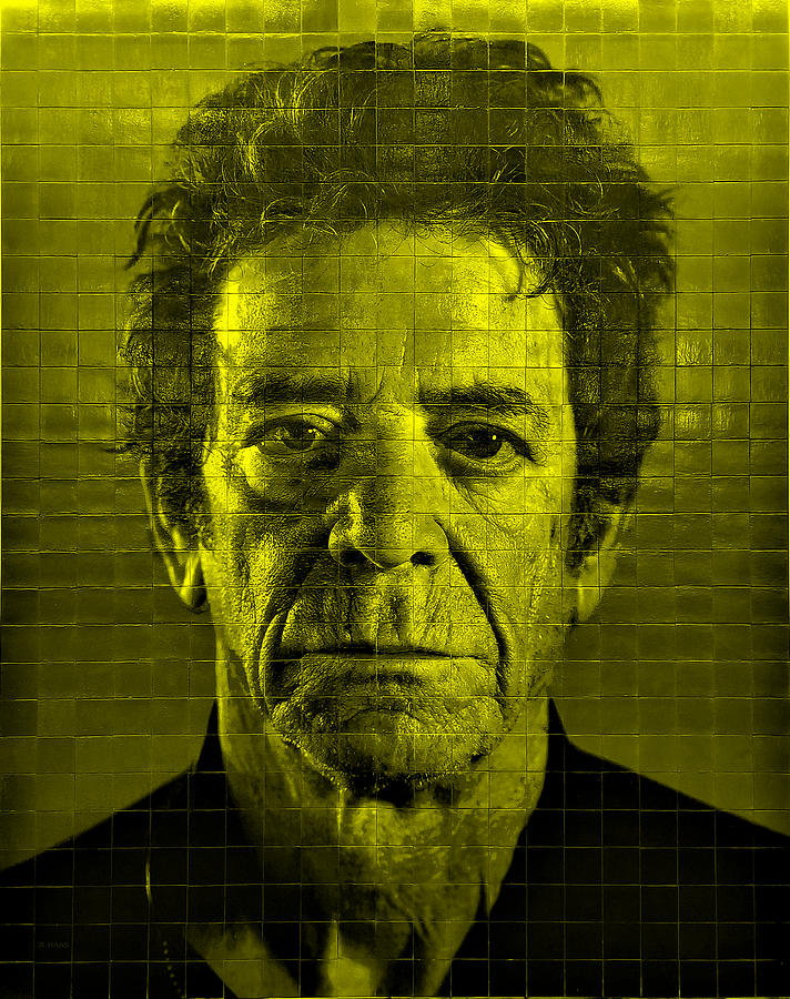2nd Ave Subway Art Lou Reed Yellow Photograph by Rob Hans