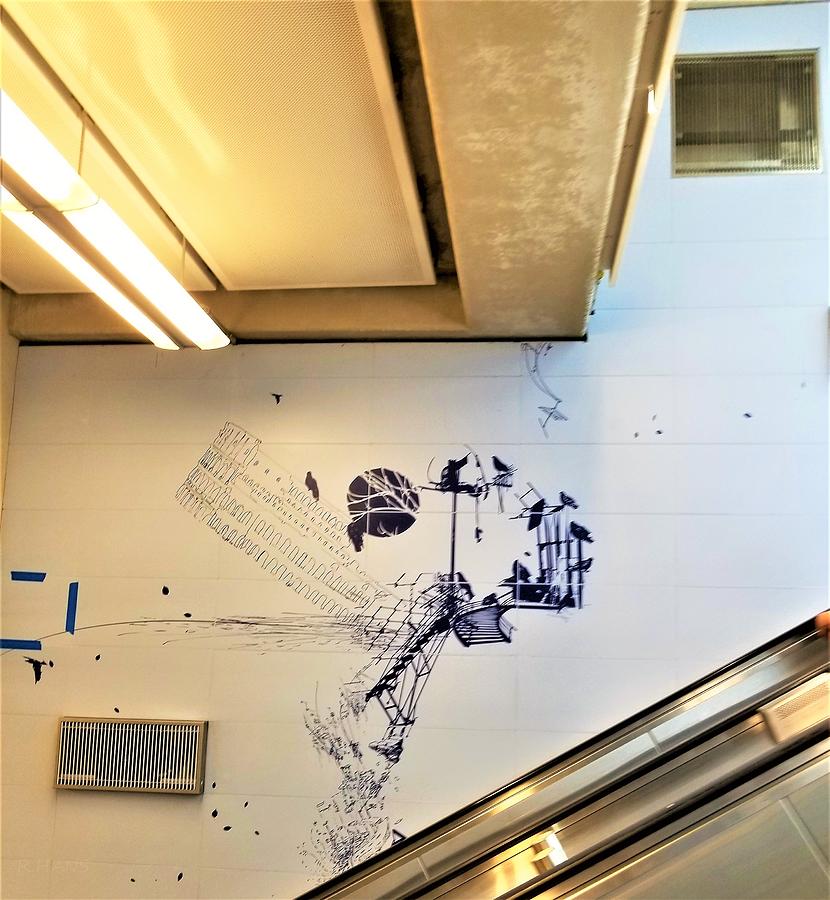 2nd Ave Subway Art  Mural Photograph by Rob Hans