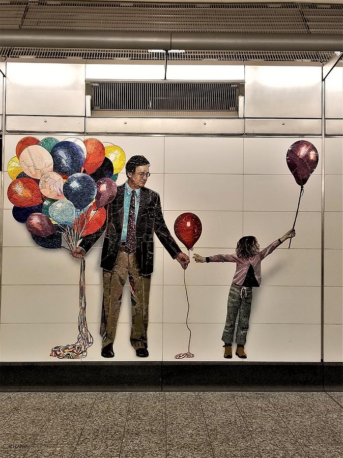 2nd Ave Subway Art Perfect Strangers Photograph by Rob Hans