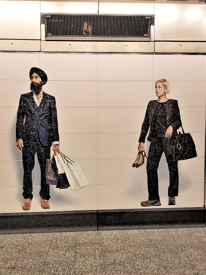 2nd Ave Subway Art Perfect Strangers15 Photograph by Rob Hans