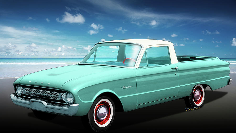 2nd Generation Falcon Ranchero 1960 Photograph by Chas Sinklier