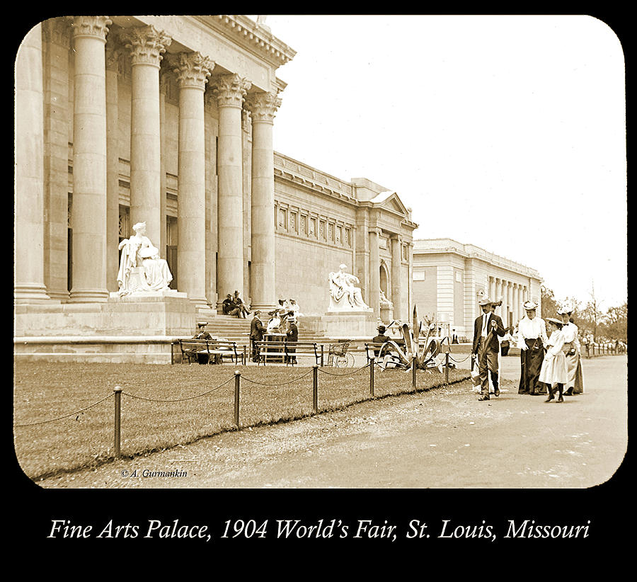1904 Worlds Fair, Fine Arts Palace #3 Photograph by A Macarthur Gurmankin