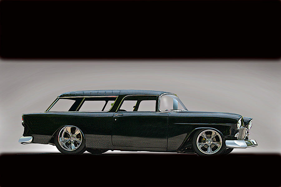 1955 Chevrolet Nomad Wagon #4 Photograph by Dave Koontz