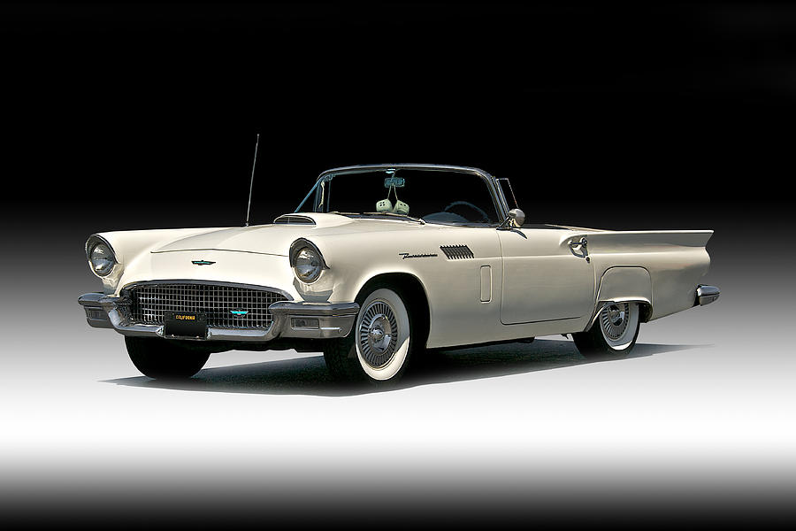 1957 Ford Thunderbird Convertible Photograph by Dave Koontz | Fine Art ...