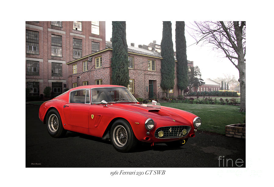 1961 Ferrari 250 Gt Swb Photograph