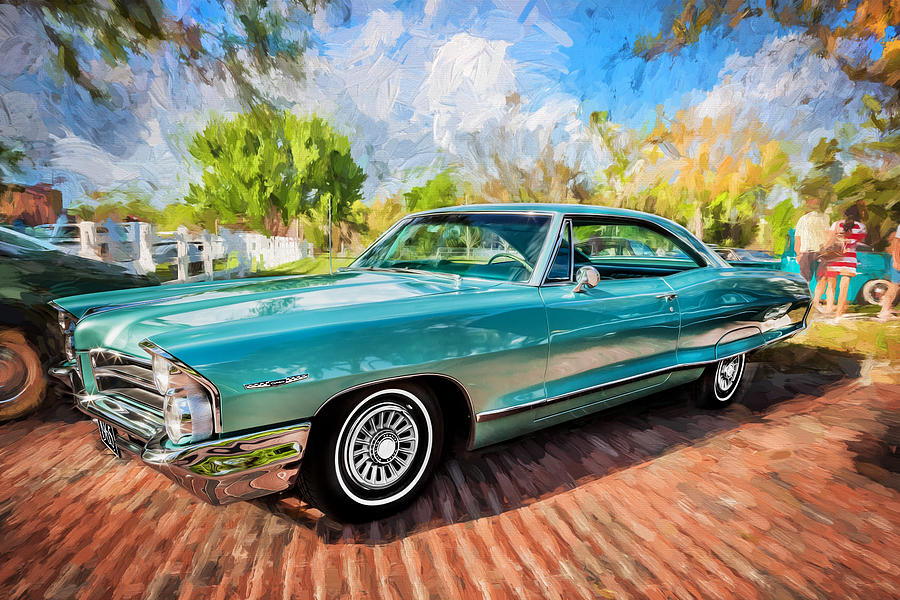 Transportation Photograph - 1965 Pontiac Catalina Coupe Painted  #4 by Rich Franco