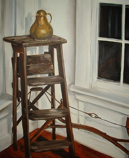 Still Life Painting - Untitled 3 by Elisa Davis Still Life Painting - Untitled 3 by Elisa Davis