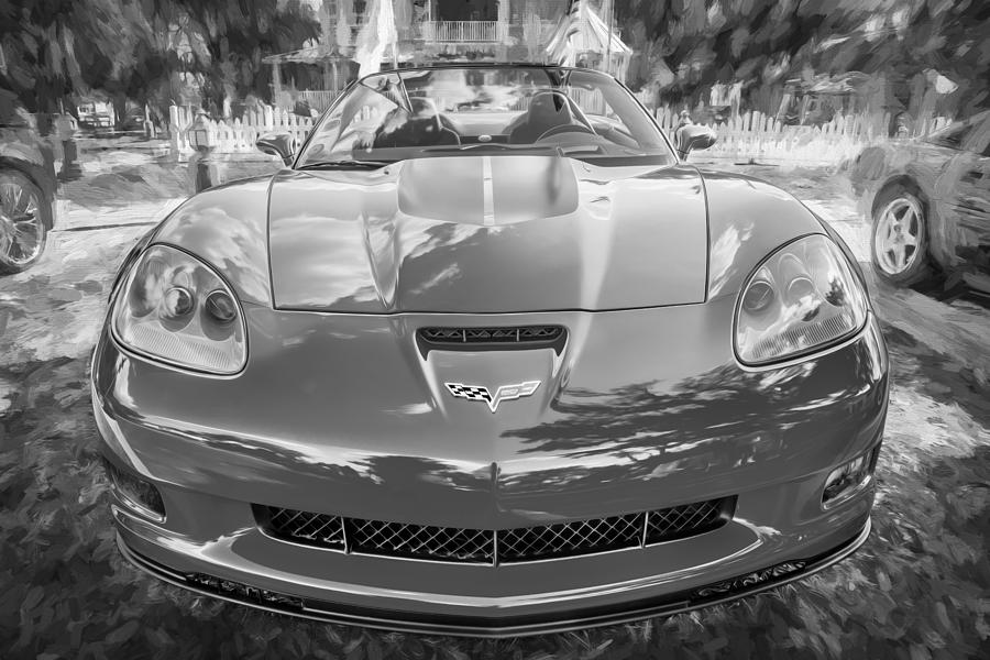2013 Chevrolet Corvette ZO6 Painted BW #3 Photograph by Rich Franco