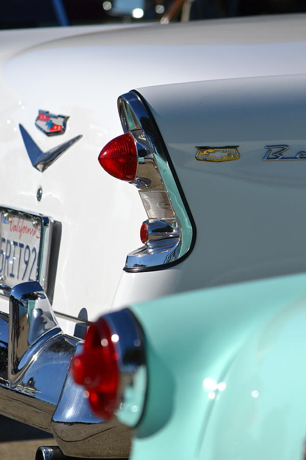 56 Chevy #3 Photograph by Dean Ferreira