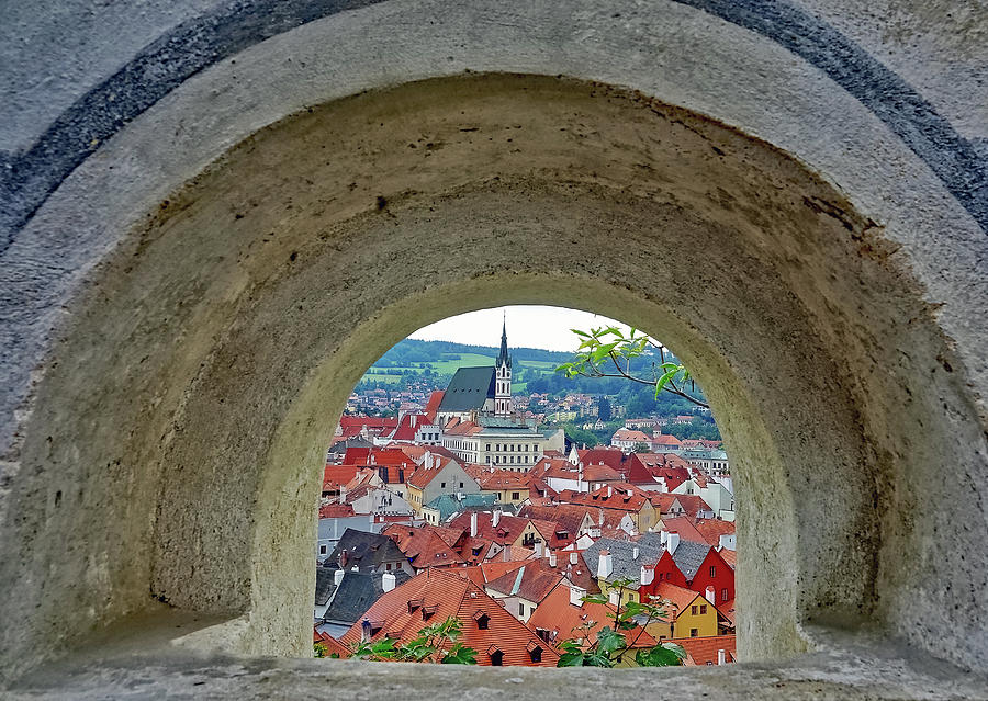 A View Of Cesky Krumlov In The Czech Republic #3 Photograph by Rick Rosenshein