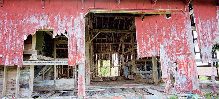 Abandoned Barn #3 Photograph by Nick Mares
