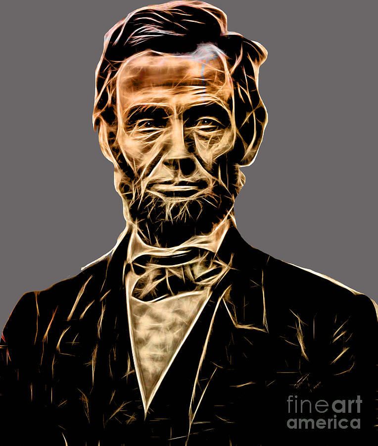 Abraham Lincoln Mixed Media - Abraham Lincoln Collection #3 by Marvin Blaine