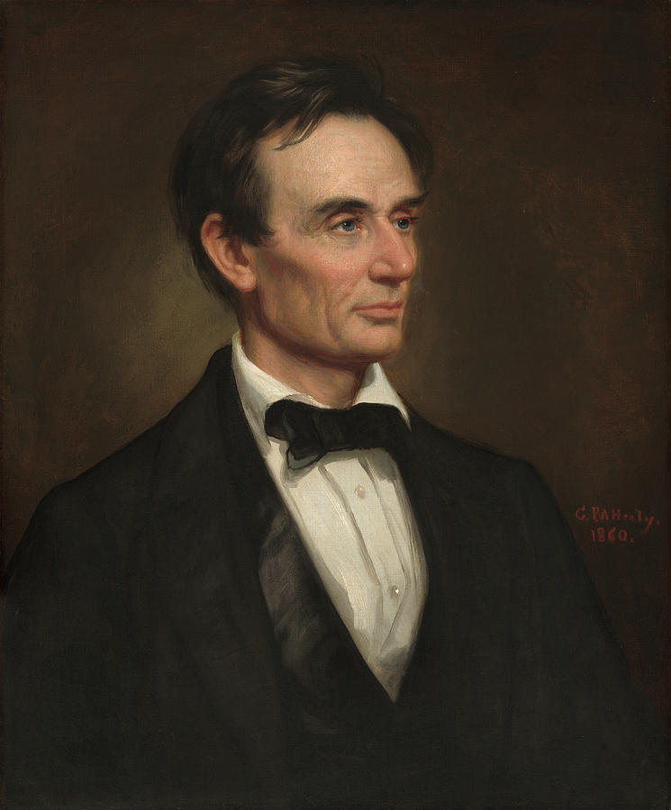 Abraham Lincoln #3 Painting by George Peter Alexander Healy