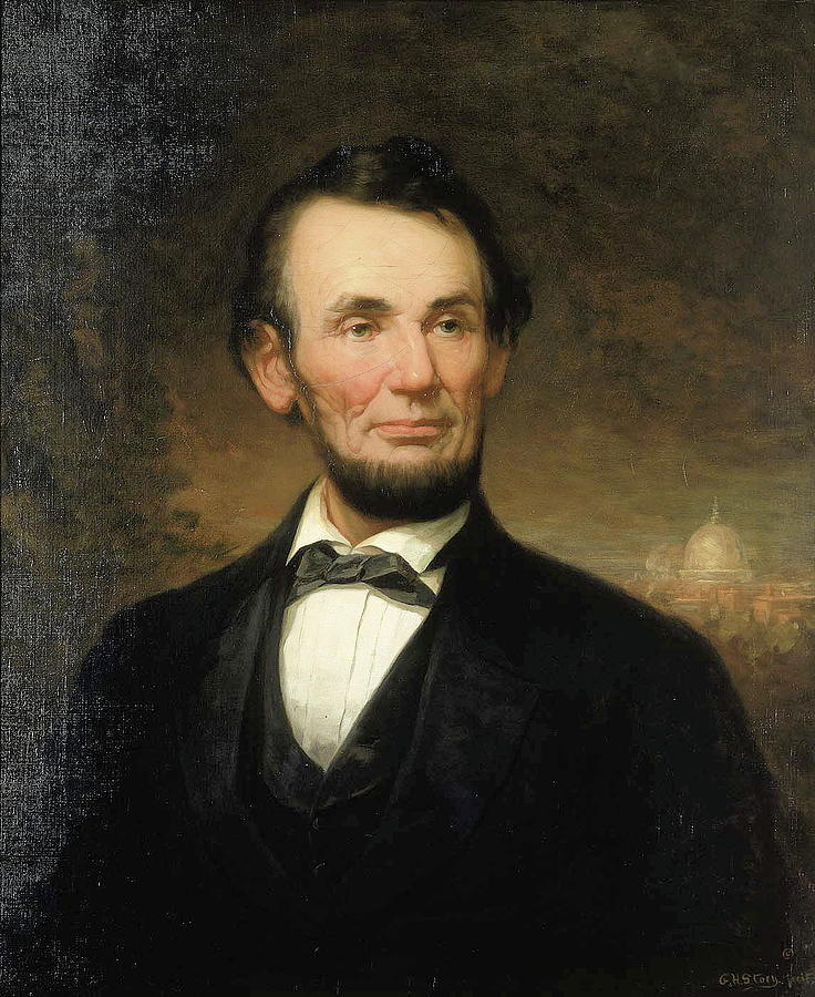 Abraham Lincoln #3 Painting by George Story