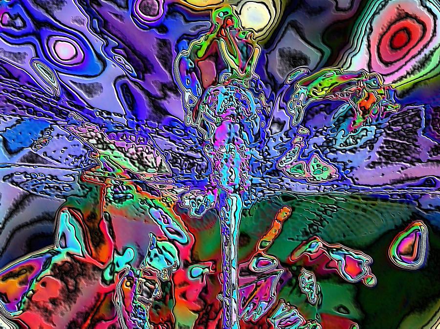 Abstract Dragonfly #3 Digital Art by Belinda Cox