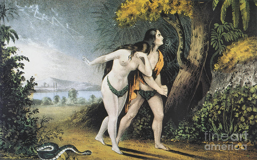 Genesis Photograph - Adam And Eve #3 by Granger