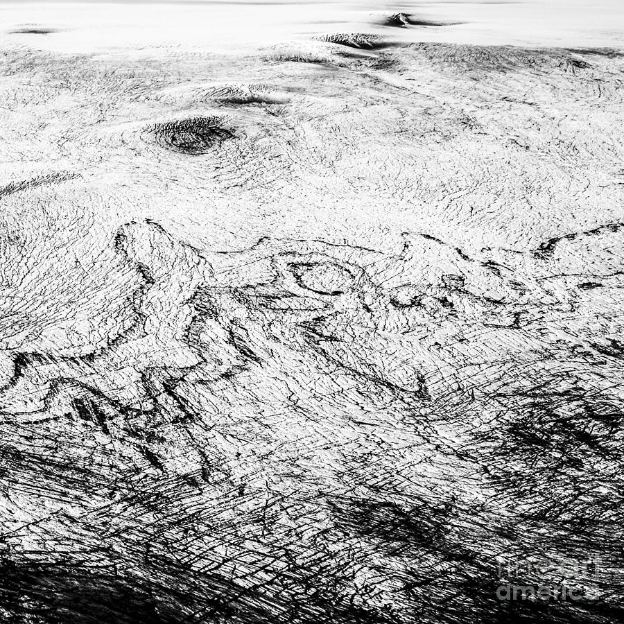 Aerial photo Langjokull iceland #4 Photograph by Gunnar Orn Arnason