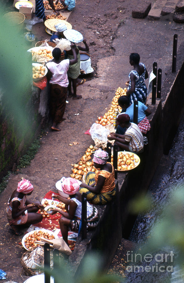 African Market #3 Photograph by Erik Falkensteen