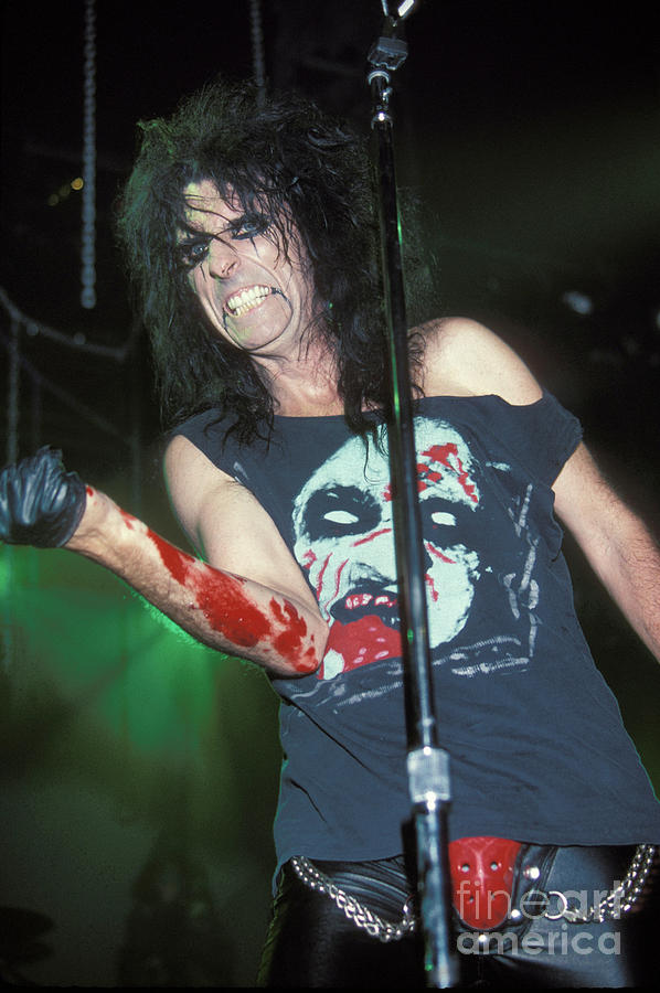 Alice Cooper Photograph - Alice Cooper #3 by Concert Photos