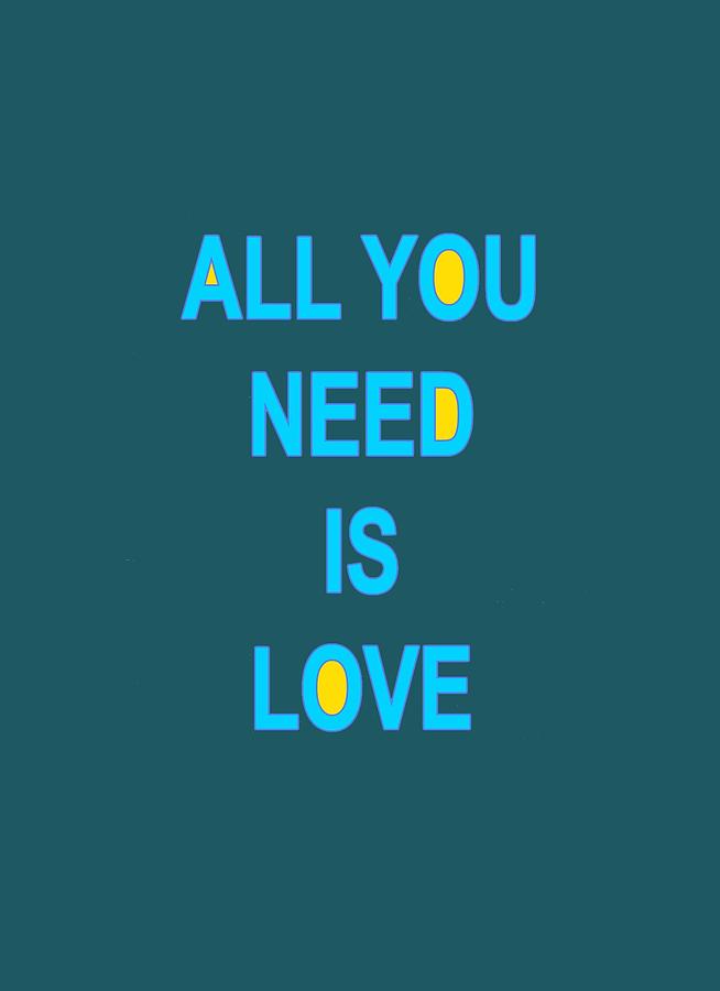 All You Need Is Love Drawing by Dave Ell - Fine Art America